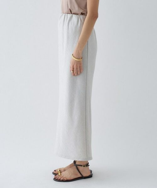 cloenc / クロエンス ロング・マキシ丈スカート | 【セットアップ／接触冷感／マシンウォッシュ】リネンライクシャークスカート | 詳細21
