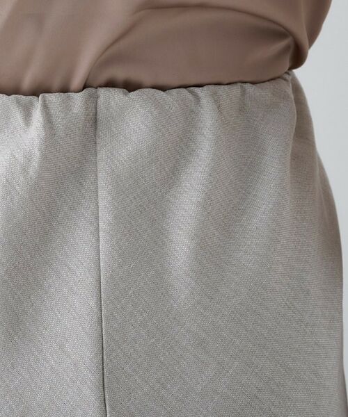 cloenc / クロエンス ロング・マキシ丈スカート | 【セットアップ／接触冷感／マシンウォッシュ】リネンライクシャークスカート | 詳細24