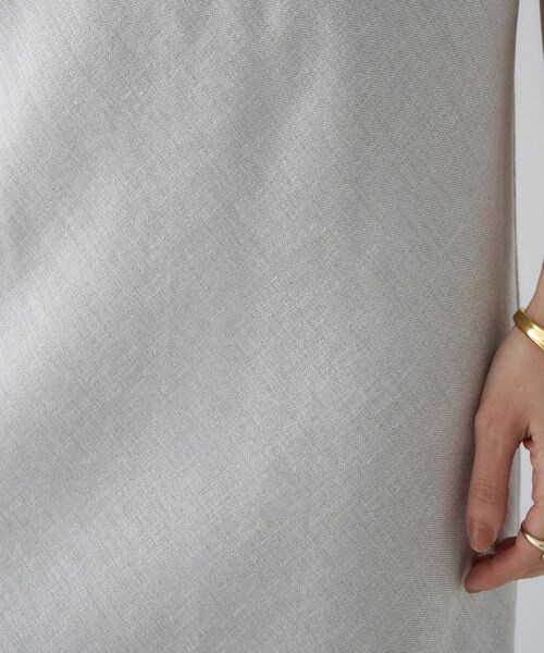 cloenc / クロエンス ロング・マキシ丈スカート | 【セットアップ／接触冷感／マシンウォッシュ】リネンライクシャークスカート | 詳細26
