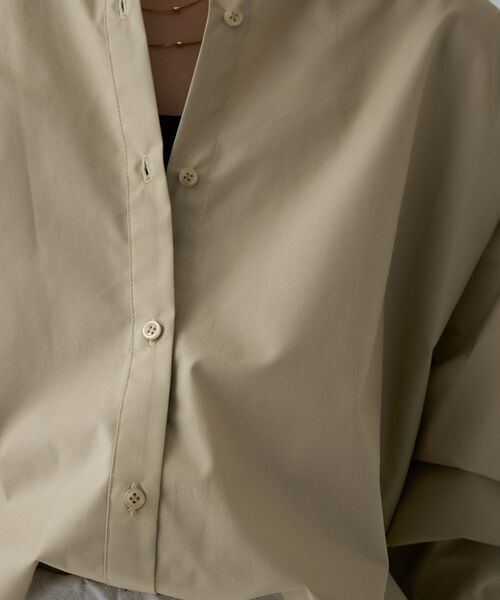 cloenc / クロエンス シャツ・ブラウス | 【接触冷感／手洗い可】バックギャザールーズシャツ | 詳細14