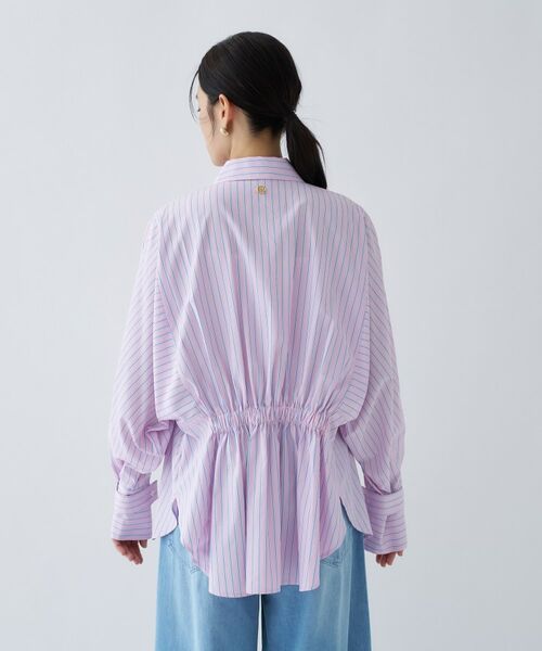cloenc / クロエンス シャツ・ブラウス | 【接触冷感／手洗い可】バックギャザールーズシャツ | 詳細29