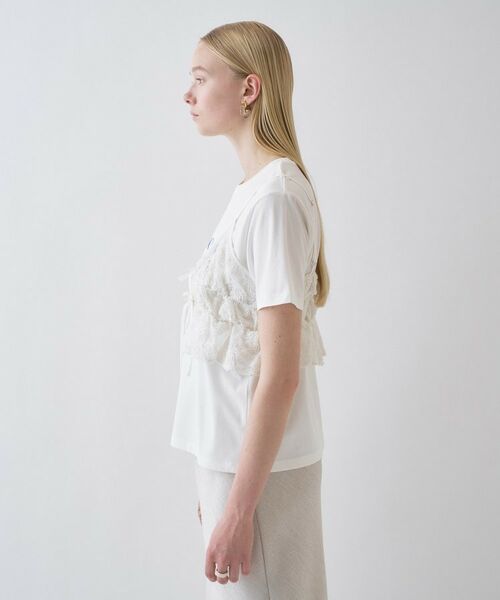 cloenc / クロエンス キャミソール・チューブトップ | 【手洗い可】シアーフラワーレースキャミソール | 詳細29