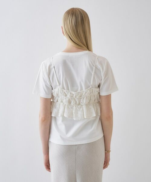 cloenc / クロエンス キャミソール・チューブトップ | 【手洗い可】シアーフラワーレースキャミソール | 詳細30