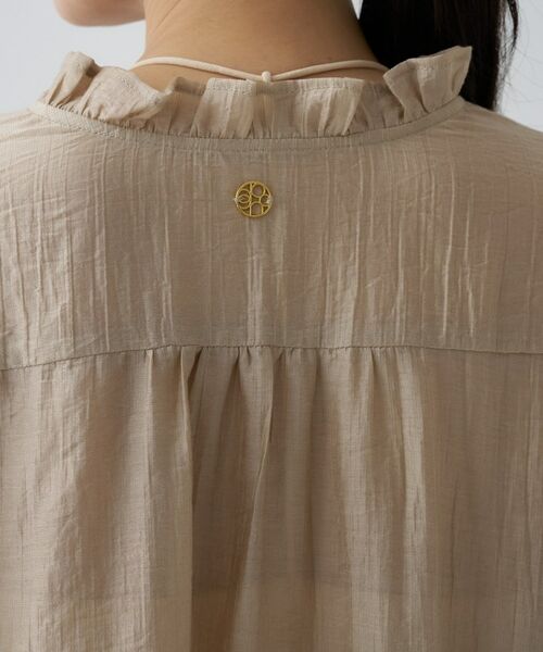 cloenc / クロエンス シャツ・ブラウス | 【手洗い可】シアーティアードフリルブラウス | 詳細14