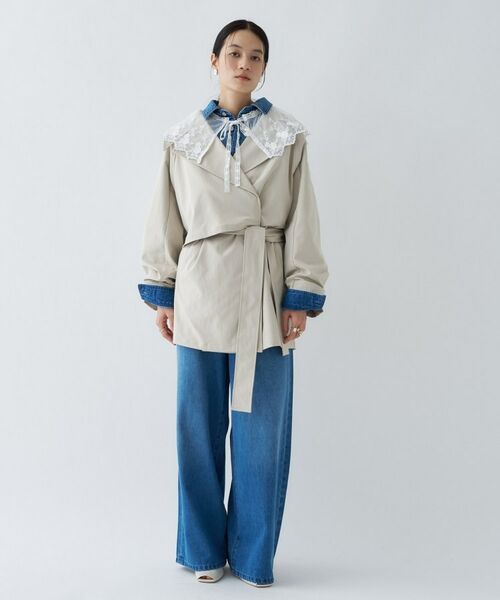 cloenc / クロエンス トレンチコート | ショートトレンチコート | 詳細1