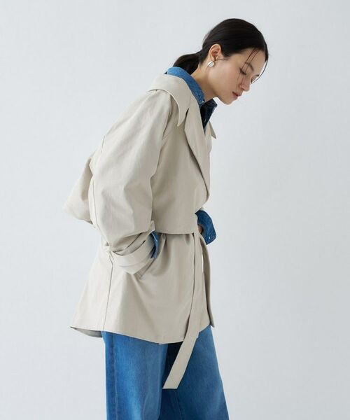 cloenc / クロエンス トレンチコート | ショートトレンチコート | 詳細10