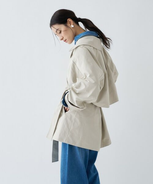 cloenc / クロエンス トレンチコート | ショートトレンチコート | 詳細12
