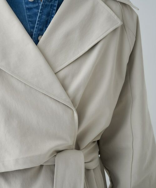 cloenc / クロエンス トレンチコート | ショートトレンチコート | 詳細13