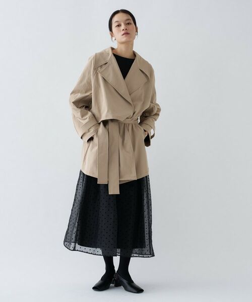 cloenc / クロエンス トレンチコート | ショートトレンチコート | 詳細14