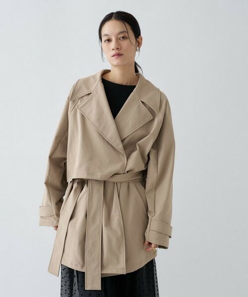 cloenc / クロエンス トレンチコート | ショートトレンチコート | 詳細15