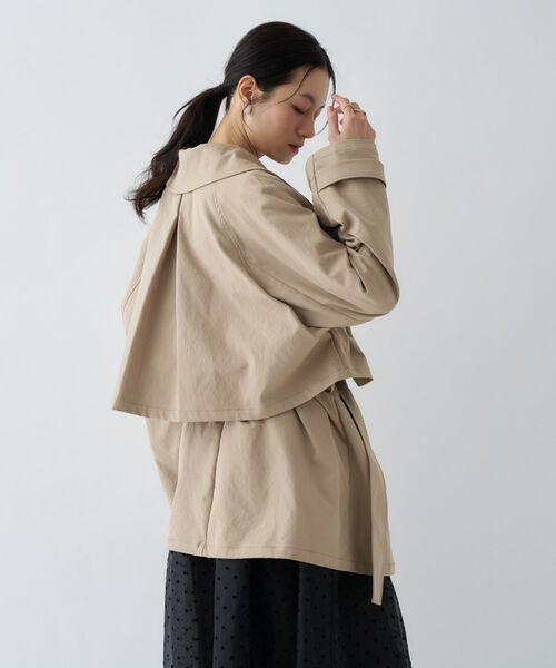 cloenc / クロエンス トレンチコート | ショートトレンチコート | 詳細16