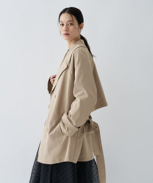 cloenc / クロエンス トレンチコート | ショートトレンチコート | 詳細20