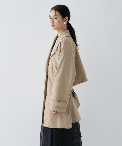 cloenc / クロエンス トレンチコート | ショートトレンチコート | 詳細23