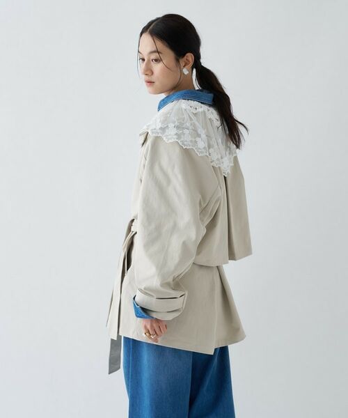 cloenc / クロエンス トレンチコート | ショートトレンチコート | 詳細4
