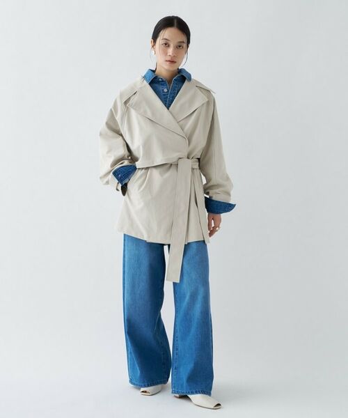 cloenc / クロエンス トレンチコート | ショートトレンチコート | 詳細7