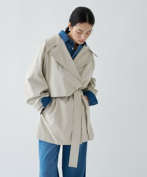 cloenc / クロエンス トレンチコート | ショートトレンチコート | 詳細8