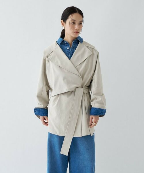 cloenc / クロエンス トレンチコート | ショートトレンチコート | 詳細9