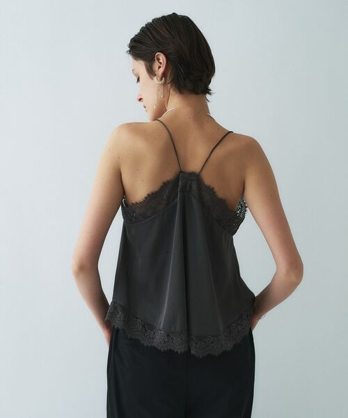 cloenc / クロエンス キャミソール・チューブトップ | 【手洗い可】サテンレースキャミソール | 詳細14