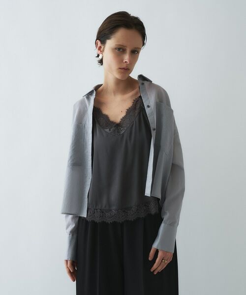 cloenc / クロエンス キャミソール・チューブトップ | 【手洗い可】サテンレースキャミソール | 詳細17