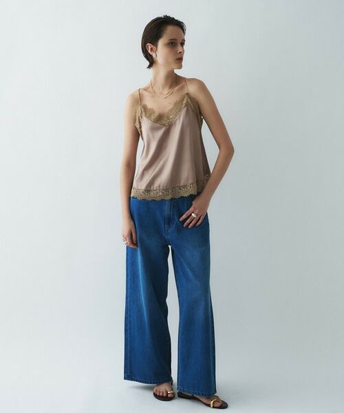 cloenc / クロエンス キャミソール・チューブトップ | 【手洗い可】サテンレースキャミソール | 詳細22