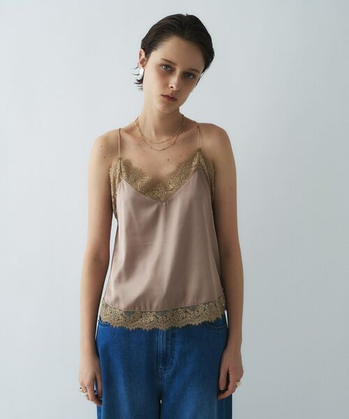 cloenc / クロエンス キャミソール・チューブトップ | 【手洗い可】サテンレースキャミソール | 詳細23