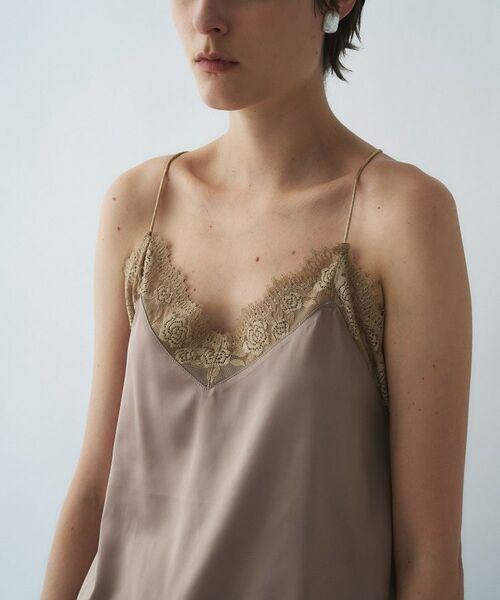 cloenc / クロエンス キャミソール・チューブトップ | 【手洗い可】サテンレースキャミソール | 詳細26