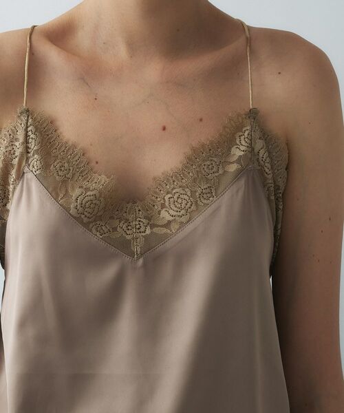 cloenc / クロエンス キャミソール・チューブトップ | 【手洗い可】サテンレースキャミソール | 詳細27