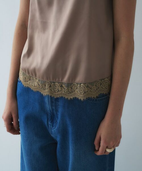 cloenc / クロエンス キャミソール・チューブトップ | 【手洗い可】サテンレースキャミソール | 詳細28