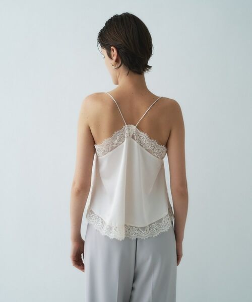 cloenc / クロエンス キャミソール・チューブトップ | 【手洗い可】サテンレースキャミソール | 詳細4