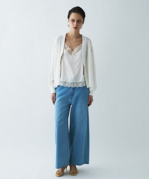 cloenc / クロエンス キャミソール・チューブトップ | 【手洗い可】サテンレースキャミソール | 詳細6