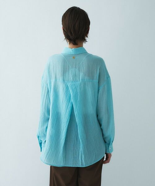 cloenc / クロエンス シャツ・ブラウス | 【手洗い可】シアーシャンブレーシャツ | 詳細19