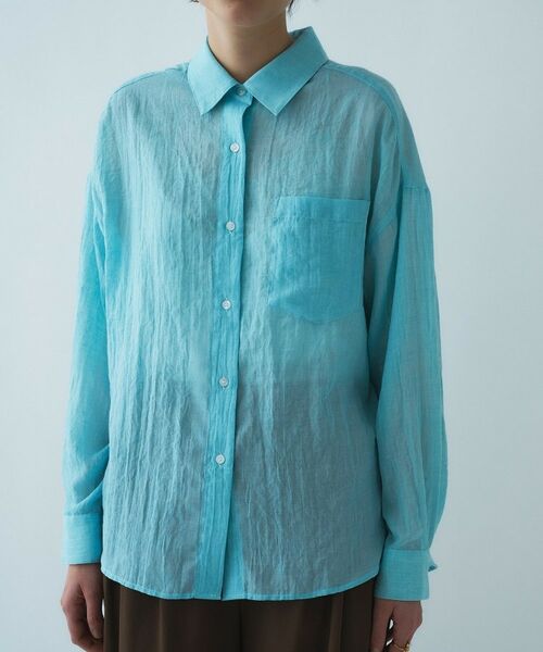 cloenc / クロエンス シャツ・ブラウス | 【手洗い可】シアーシャンブレーシャツ | 詳細20