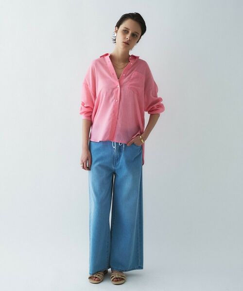 cloenc / クロエンス シャツ・ブラウス | 【手洗い可】シアーシャンブレーシャツ | 詳細26