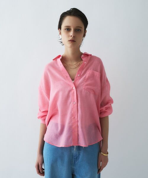 cloenc / クロエンス シャツ・ブラウス | 【手洗い可】シアーシャンブレーシャツ | 詳細27