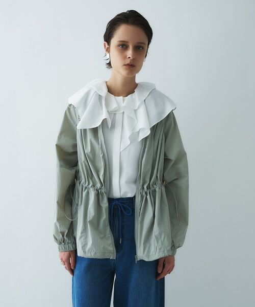 cloenc / クロエンス シャツ・ブラウス | 【マシンウォッシュ】ラッフルフリルブラウス | 詳細9