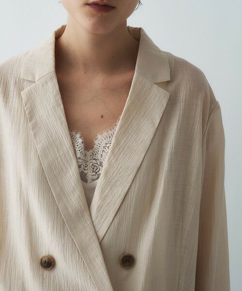 cloenc / クロエンス テーラードジャケット | シアーテーラードジャケット | 詳細16