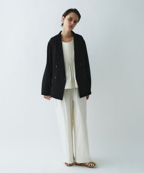 cloenc / クロエンス テーラードジャケット | シアーテーラードジャケット | 詳細5