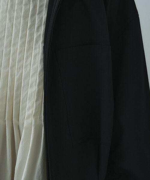 cloenc / クロエンス レザーブルゾン・ジャケット | 【接触冷感／UVカット／マシンウォッシュ】エアリーギャザーパーカー | 詳細17