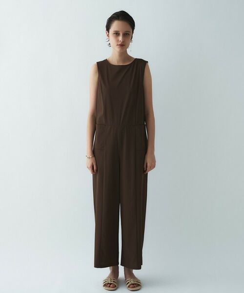 cloenc / クロエンス サロペット・オールインワン | 【接触冷感／UVカット／マシンウォッシュ】エアリーサロペット | 詳細2