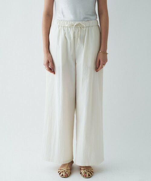 cloenc / クロエンス パンツ | 【セットアップ】ブロードイージーワイドパンツ | 詳細13