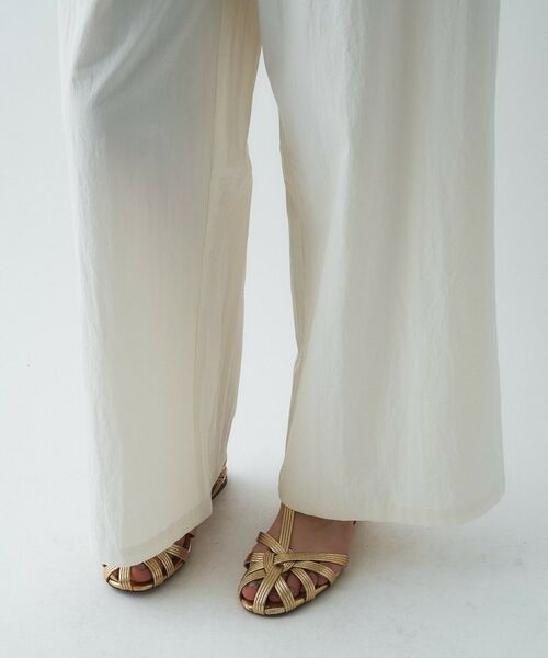 cloenc / クロエンス パンツ | 【セットアップ】ブロードイージーワイドパンツ | 詳細18