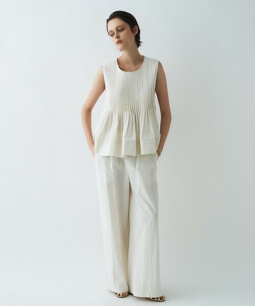 cloenc / クロエンス パンツ | 【セットアップ】ブロードイージーワイドパンツ | 詳細2