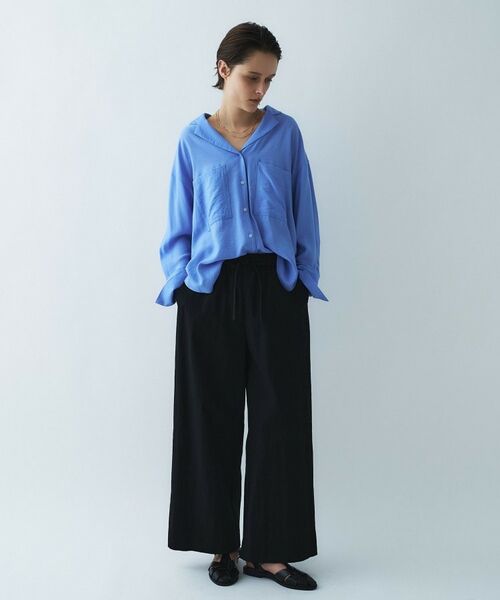 cloenc / クロエンス パンツ | 【セットアップ】ブロードイージーワイドパンツ | 詳細7