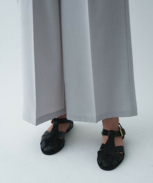 cloenc / クロエンス パンツ | 【接触冷感／UVカット／マシンウォッシュ】イージーワイドパンツ | 詳細13