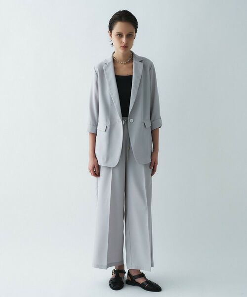 cloenc / クロエンス パンツ | 【接触冷感／UVカット／マシンウォッシュ】イージーワイドパンツ | 詳細3