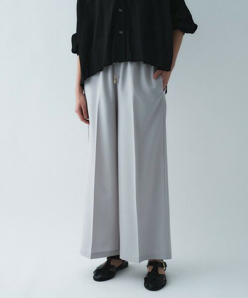 cloenc / クロエンス パンツ | 【接触冷感／UVカット／マシンウォッシュ】イージーワイドパンツ | 詳細5