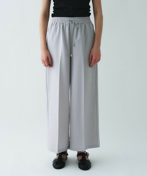 cloenc / クロエンス パンツ | 【接触冷感／UVカット／マシンウォッシュ】イージーワイドパンツ | 詳細8