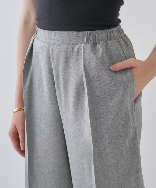 cloenc / クロエンス ショート・ハーフ・半端丈パンツ | 【セットアップ／接触冷感／マシンウォッシュ】リネンライクハーフパンツ | 詳細22