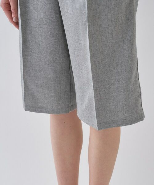 cloenc / クロエンス ショート・ハーフ・半端丈パンツ | 【セットアップ／接触冷感／マシンウォッシュ】リネンライクハーフパンツ | 詳細23