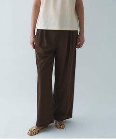 cloenc / クロエンス パンツ | 【接触冷感／UVカット／マシンウォッシュ】エアリークロスストレートパンツ